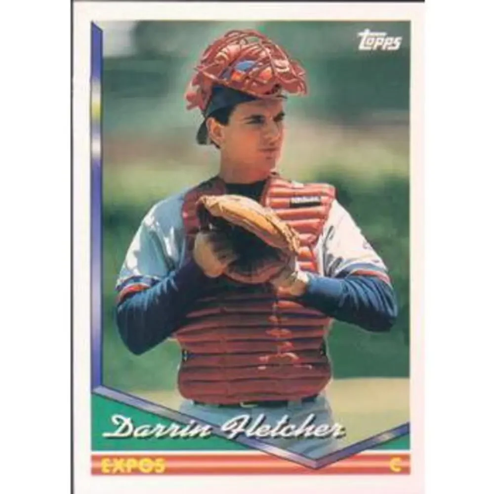 1994 Topps Darrin Fletcher # 412 Montreal Expos